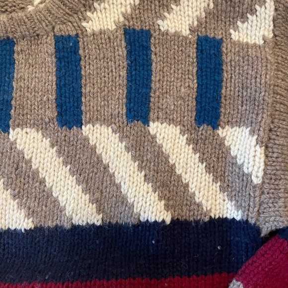 VTG Shetland Wool Henry Grethel Design Crewneck Men’s Sweater Size M - Picture 3 of 4